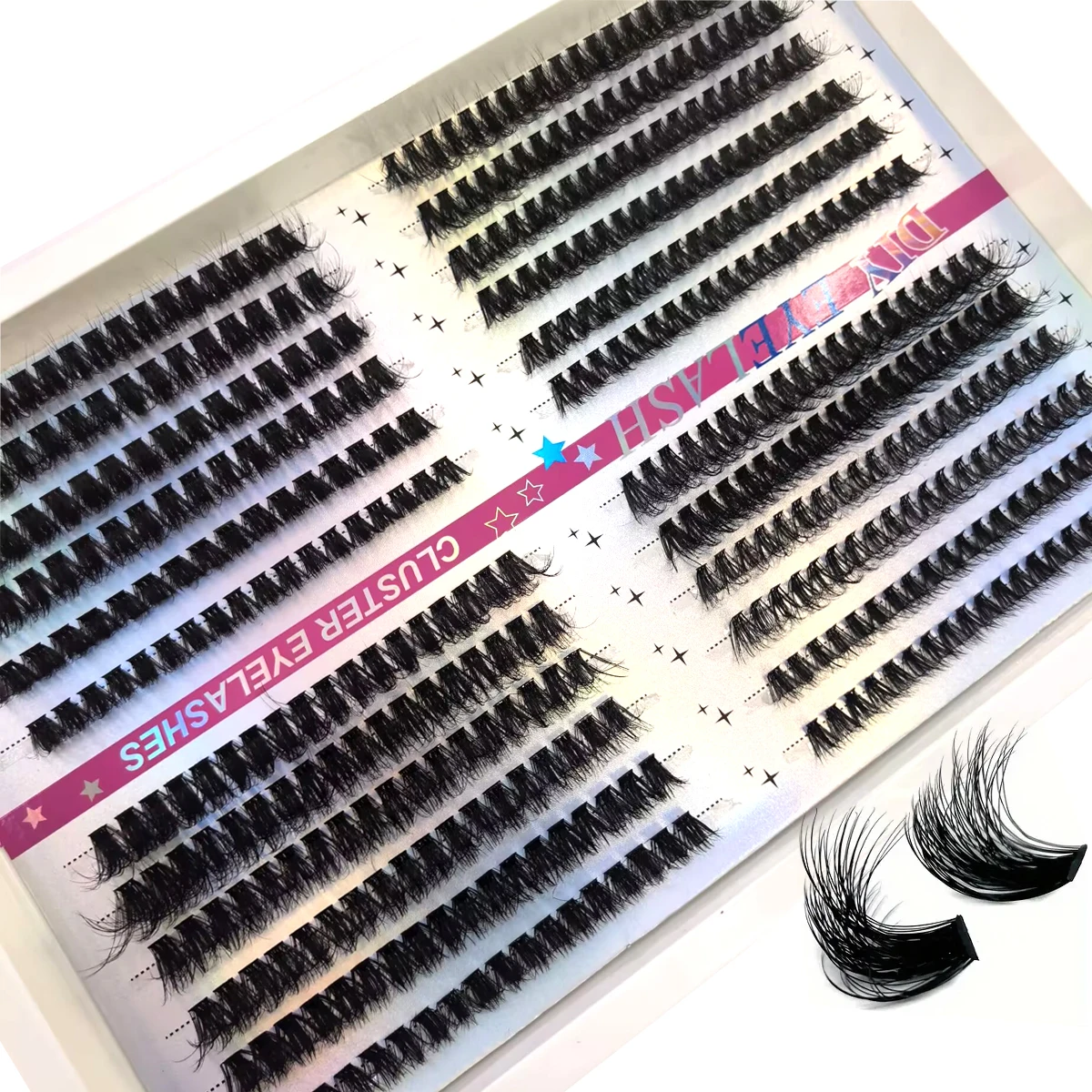 Eyelash Extension Home Service - AMSDCN 30P-100P Mix Fluffy Individual Lashes