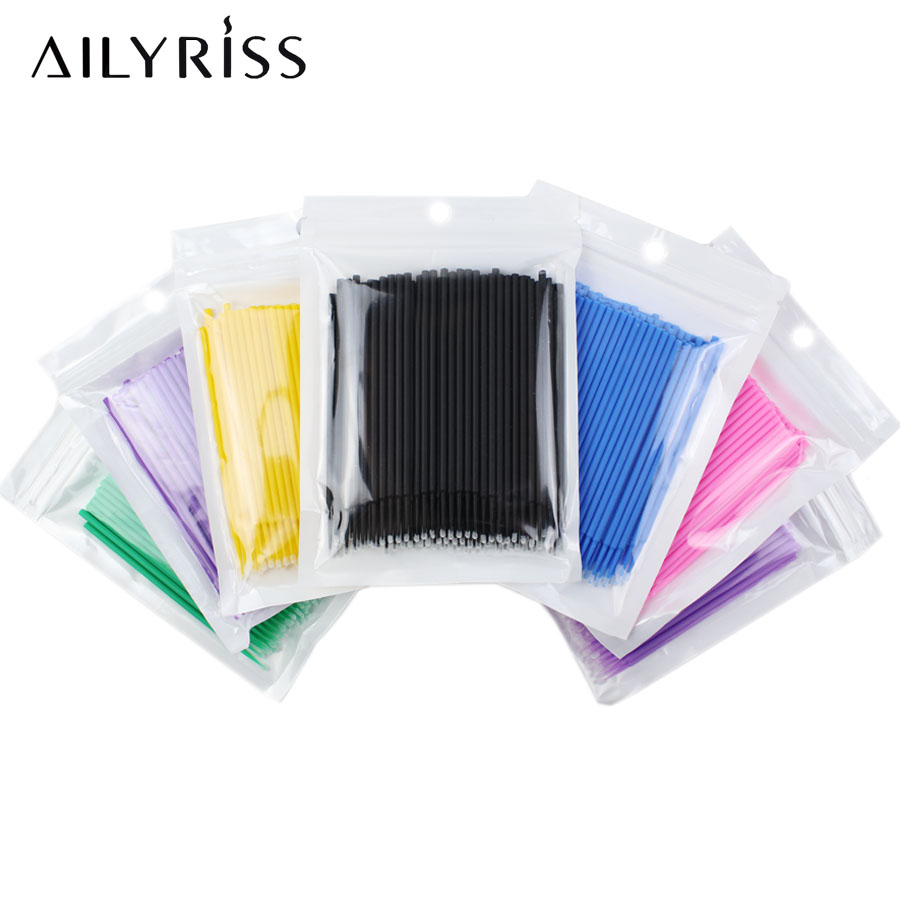 Disposable Eyelash Brushes Swa - Micro Brush Applicator ulasan dan harga