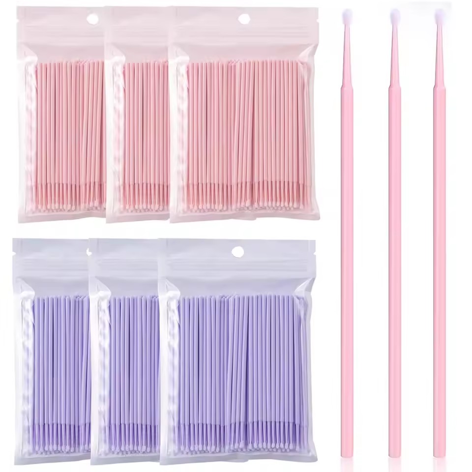 100pcs/Pack Bendable Micro Bru - Micro Brush Applicator ulasan dan harga