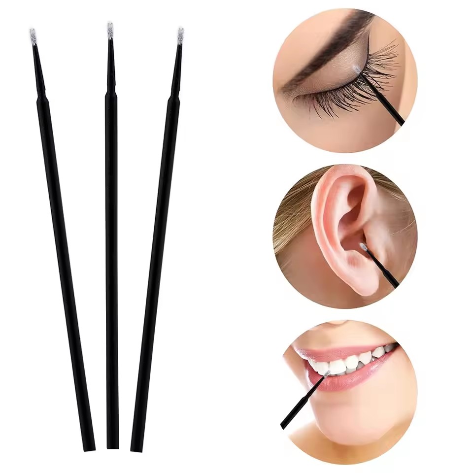 100pcs/Pack Bendable Micro Bru - Micro Brush Applicator ulasan dan harga