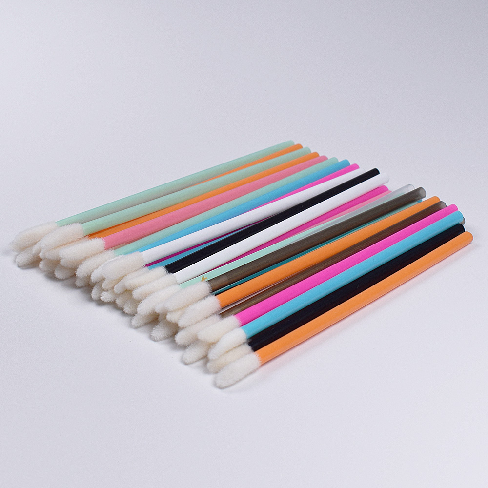50Pcs Disposable Lip Brush Eye - Micro Brush Applicator ulasan dan harga
