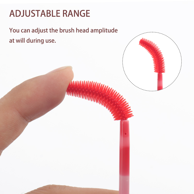 50/100Pcs Disposable Silicone  - Micro Brush Applicator ulasan dan harga