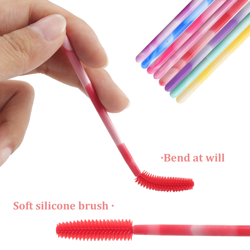 50/100Pcs Disposable Silicone  - Micro Brush Applicator ulasan dan harga