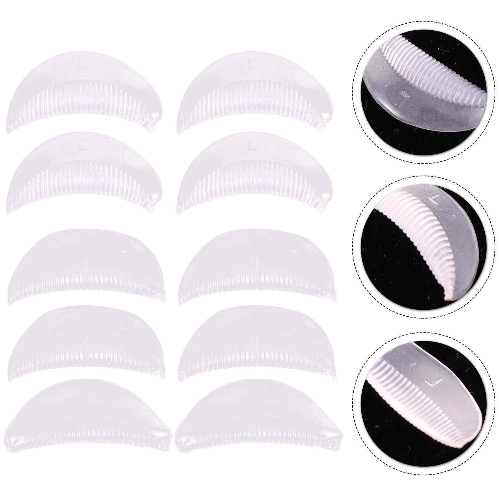10Pairs Silicone Lash Lift Pad - Eyelash Extension Is Safe ulasan dan harga