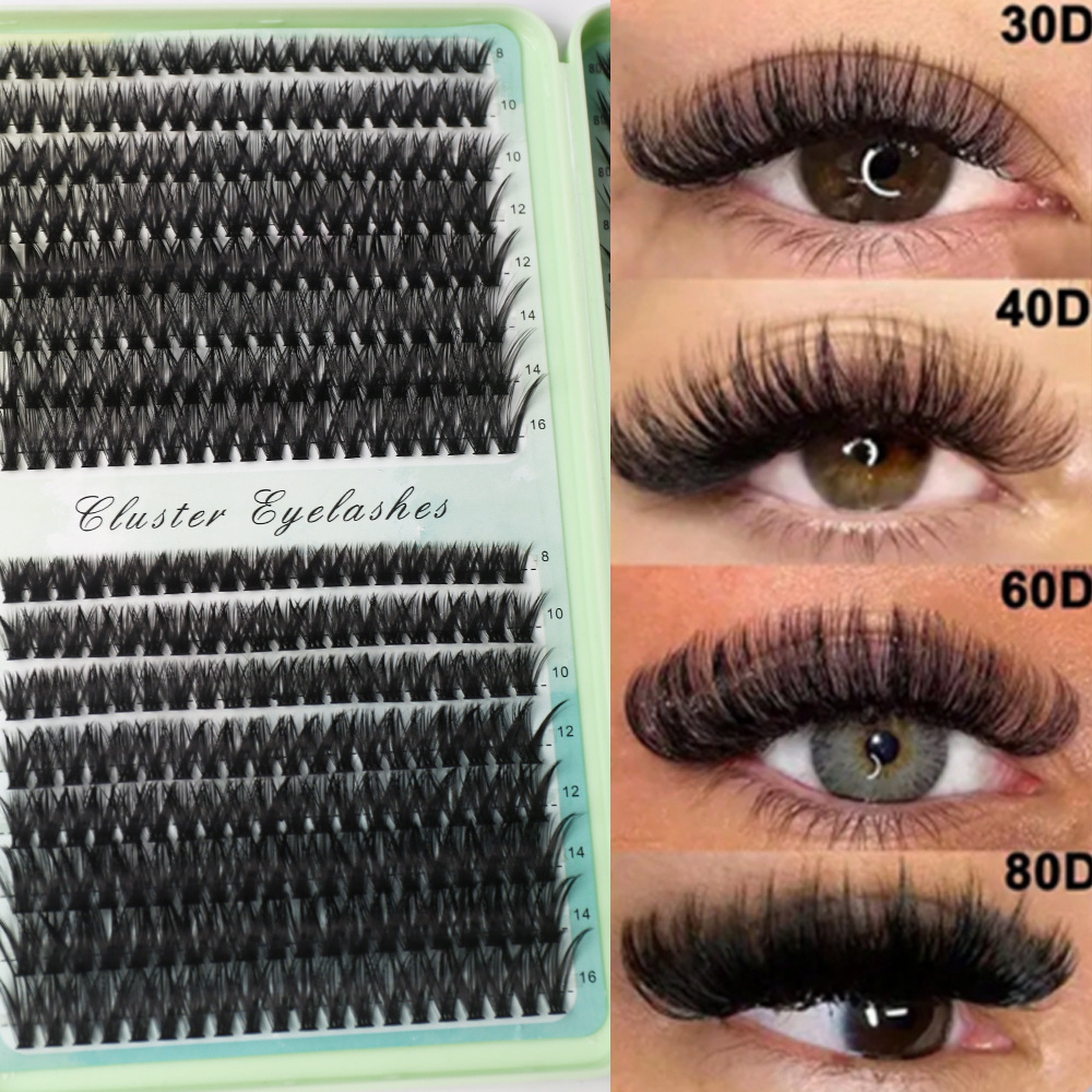 Lashes Cluster DIY Lash Extens - Eyelash Extension Cat Eye Wispy ulasan dan harga