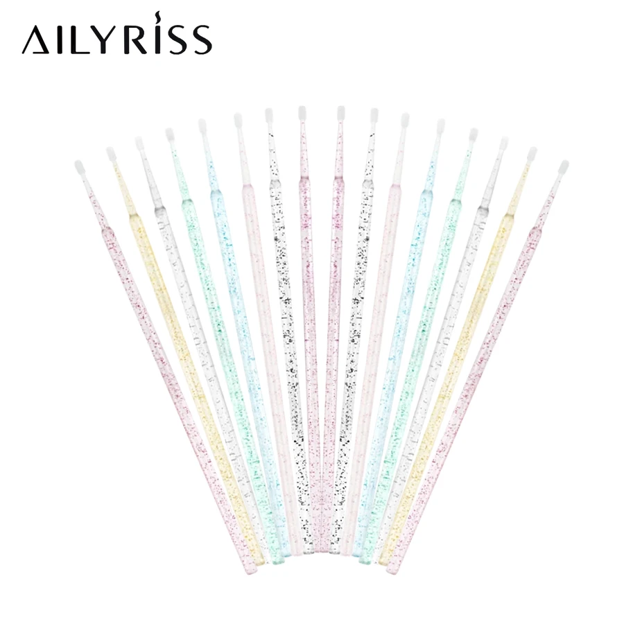 100PCS/Lot Disposable Eyelash  - Micro Brush Applicator ulasan dan harga