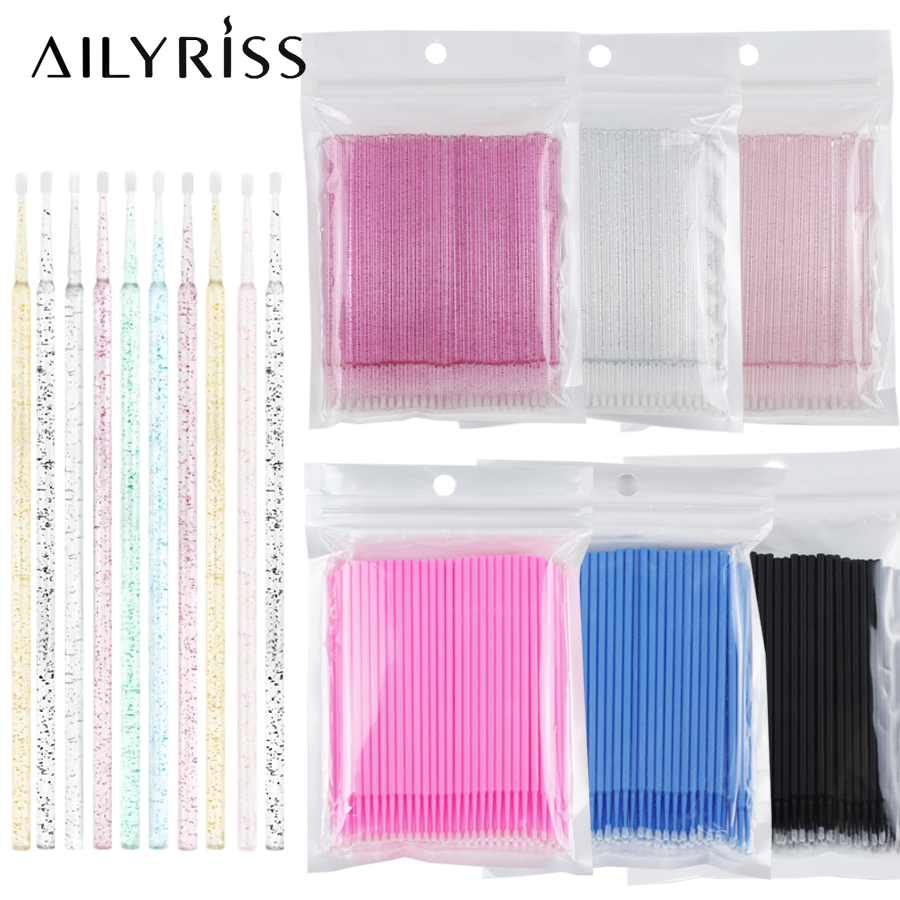 500pcs/lot Disposable Applicat - Micro Brush Applicator ulasan dan harga