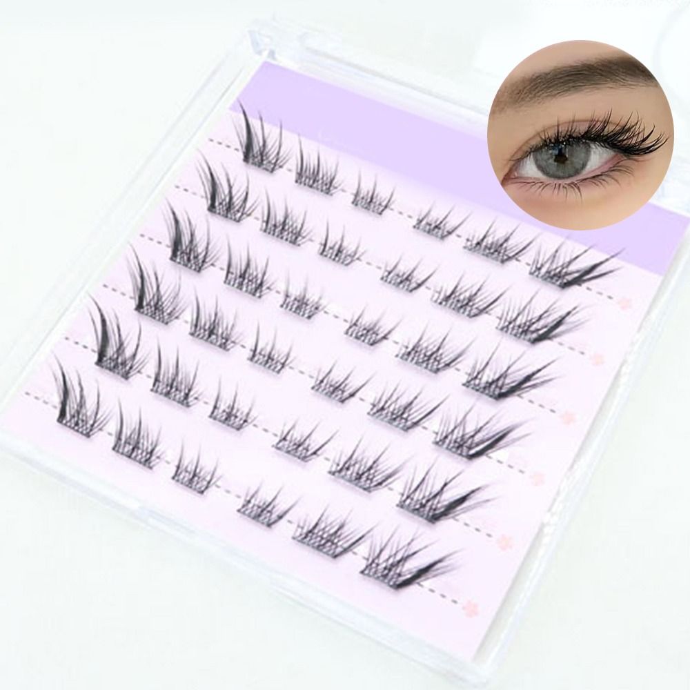 New 3D Cat Eye Self Adhesive L - Eyelash Extension Cat Eye Wispy ulasan dan harga