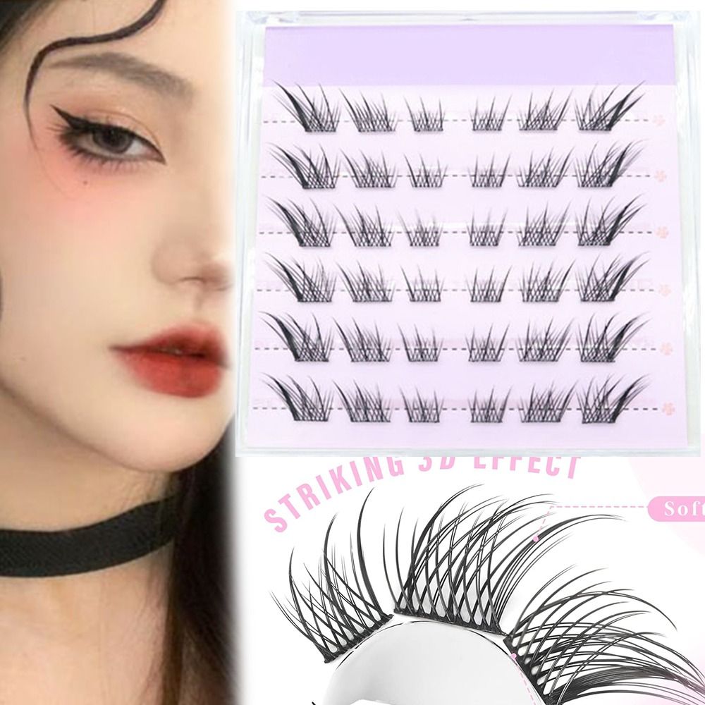 New 3D Cat Eye Self Adhesive L - Eyelash Extension Cat Eye Wispy ulasan dan harga