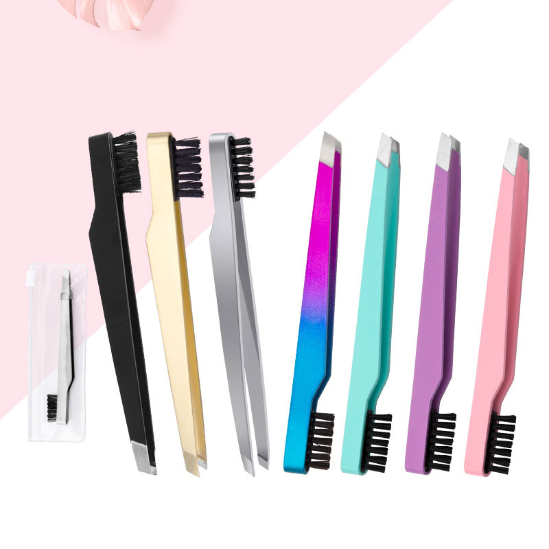 1PC Stainless Steel Eyebrow Tw - Eyelash Extension For No Eyelid ulasan dan harga