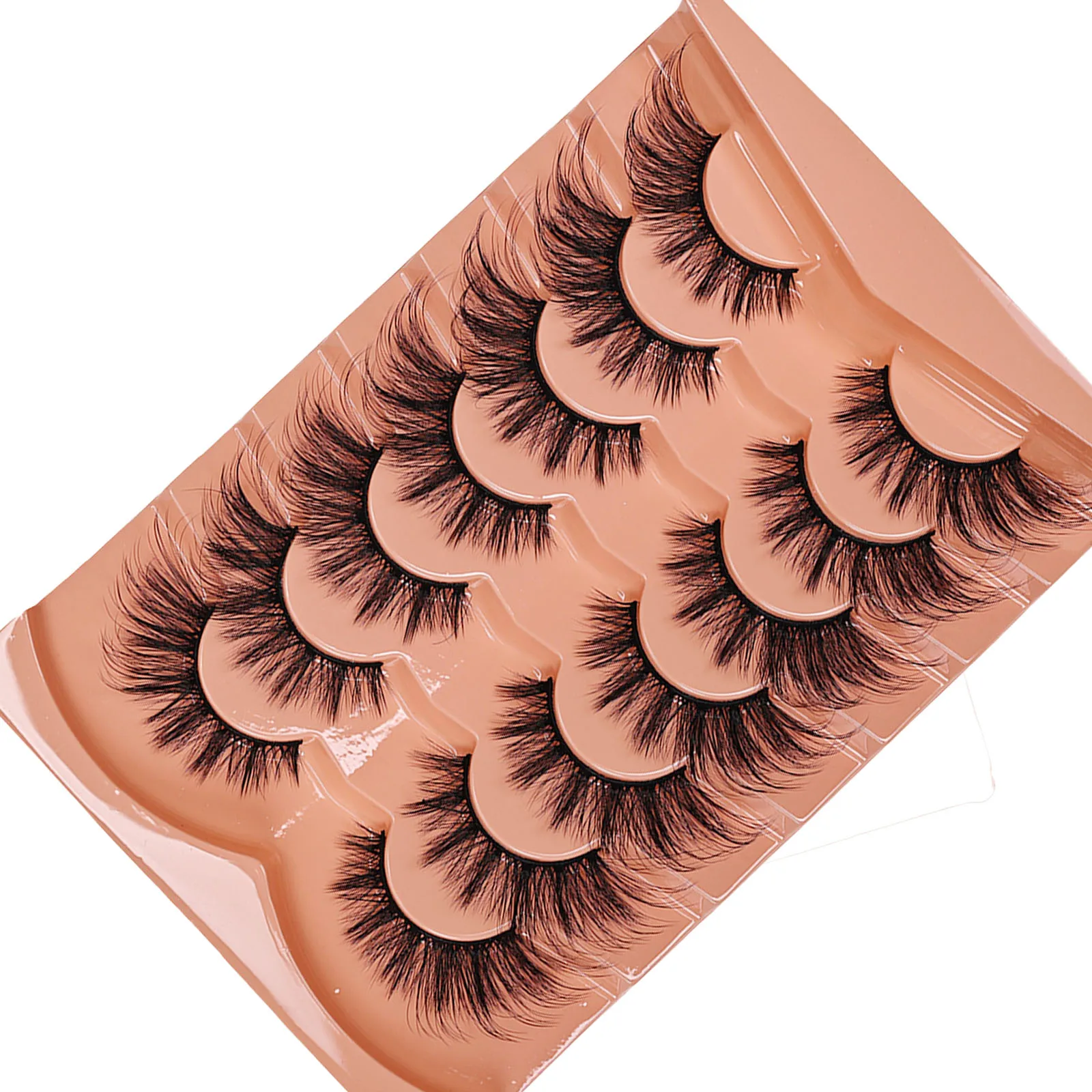 7 pairs Cat Eye Eyelashes 3D N - Eyelash Extension Cat Eye Wispy ulasan dan harga