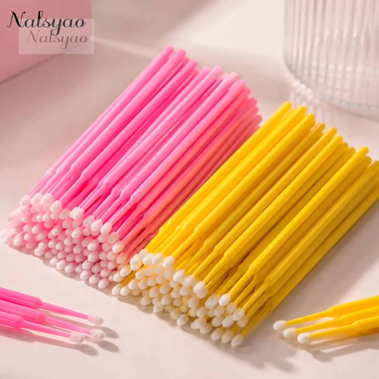 500pcs Eyelash Extension Clean - Micro Brush Applicator ulasan dan harga