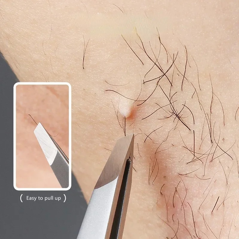 Stainless Steel Oblique Eyebro - Eyelash Extension For No Eyelid ulasan dan harga