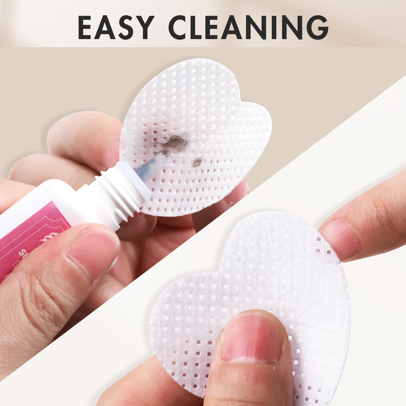 200Pcs Lint-Free Nail Wipes Ey - Eyelash Extension Home Service ulasan dan harga
