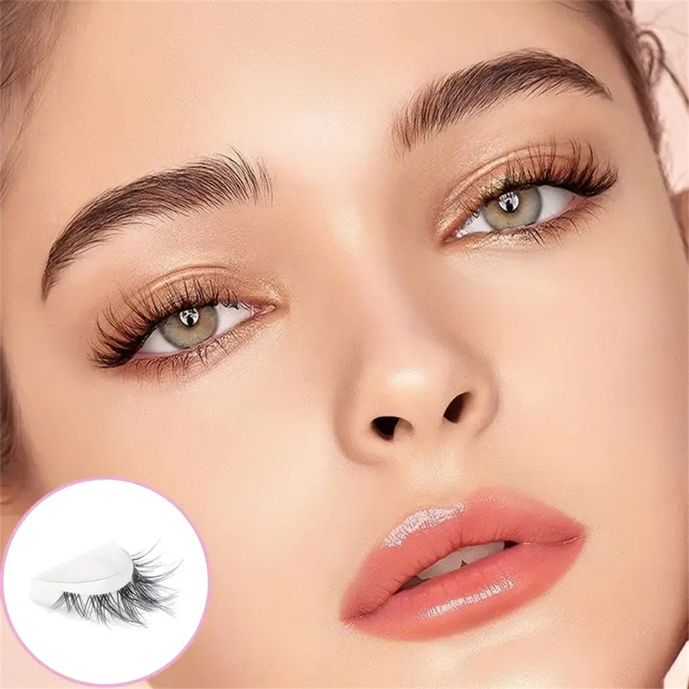 10 Pairs False Eyelashes Clust - Eyelash Extension Cat Eye Wispy ulasan dan harga