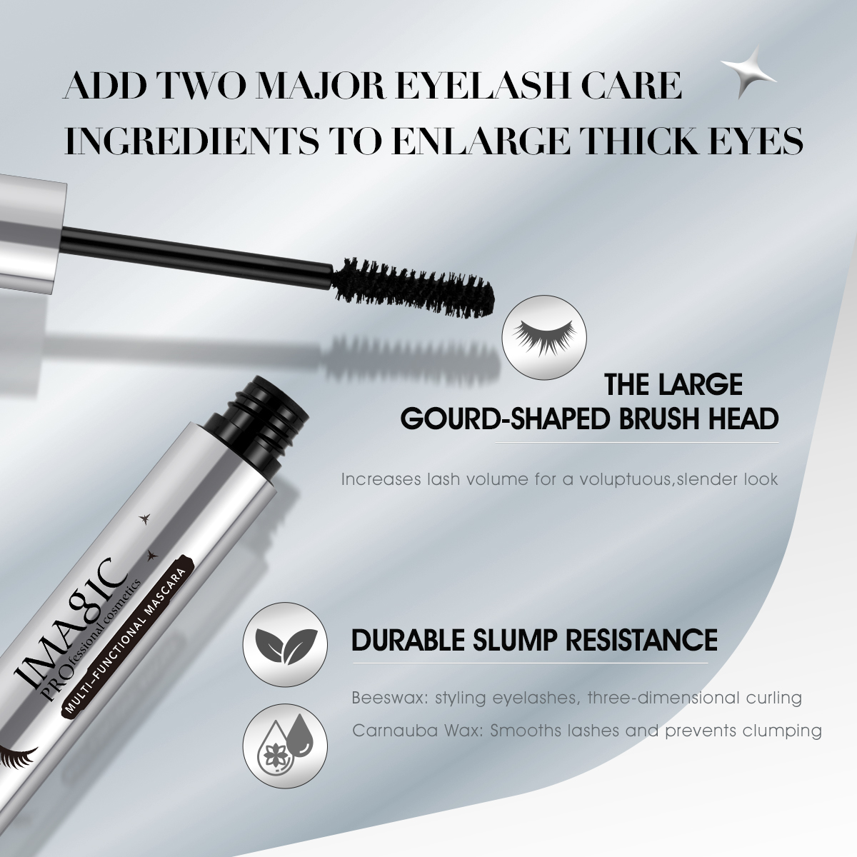 IMAGIC Black Mascara 4D Silk F - Eyelash Extension Images Free ulasan dan harga