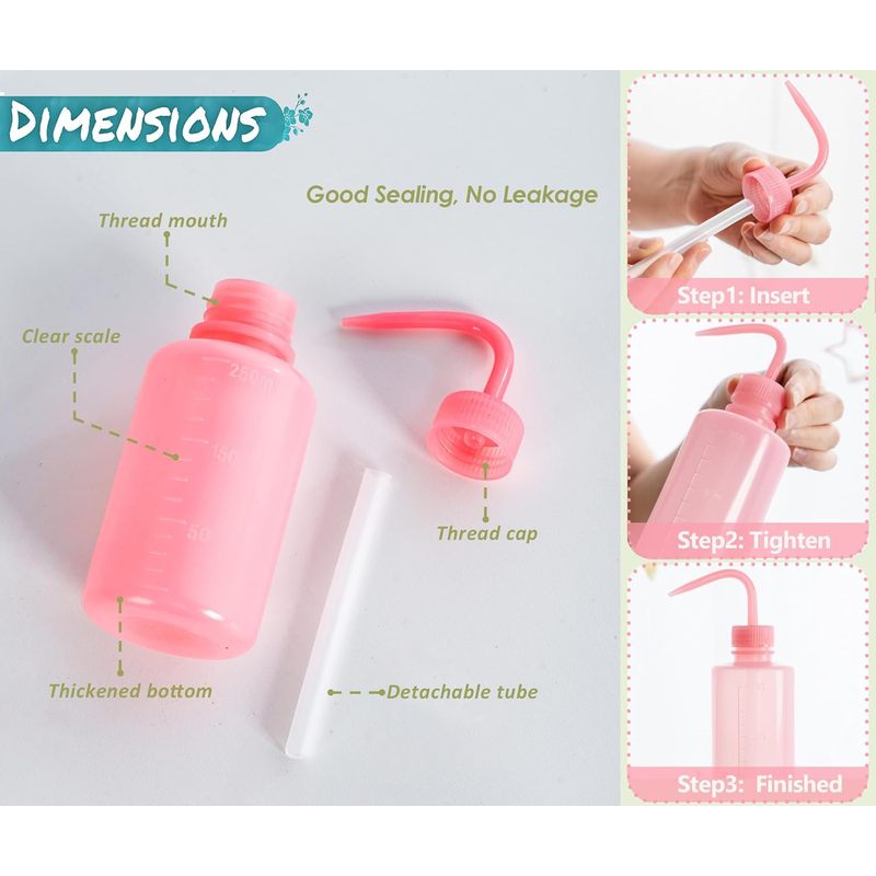 250ml Pink Bend Mouth Eyelash  - Eyelash Extension Is Safe ulasan dan harga