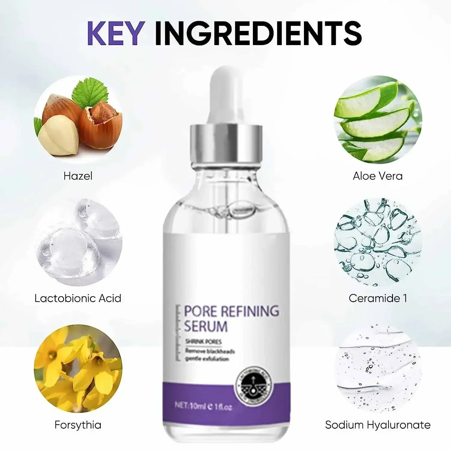 3nd Skin Texture | Pore Refini - The Ordinary Serum Hyaluronic Acid ulasan dan harga