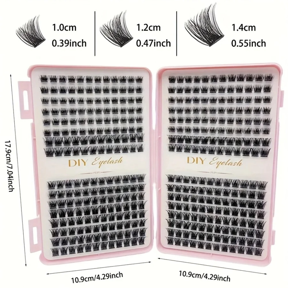 384pcs Individual Lashes Eyela - Eyelash Extension Home Service ulasan dan harga