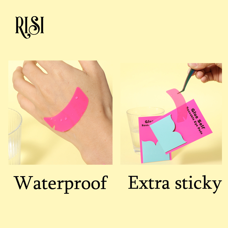 RISI Super Sticky Silicone Eye - Eyelash Extension Guide ulasan dan harga
