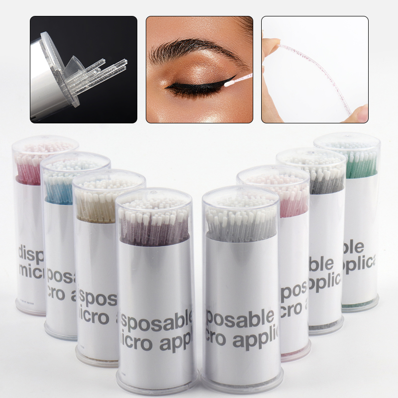 100pcs Disposable Crystal Hand - Micro Brush Applicator ulasan dan harga