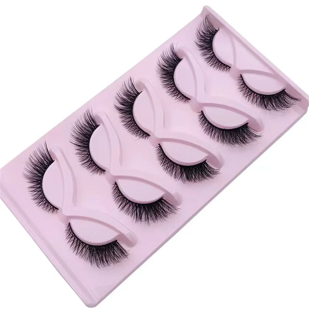 5 Pairs Cat Eye Lashes Wispy F - Eyelash Extension Cat Eye Wispy ulasan dan harga