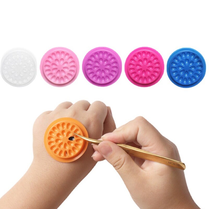 100pcs Eyelash Glue Holder Eye - Eyelash Extension Usa ulasan dan harga