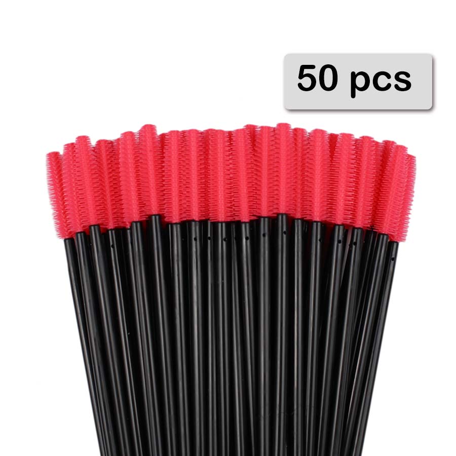 50pcs Silicone Mascara Wands A - Micro Brush Applicator ulasan dan harga